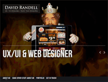 Tablet Screenshot of davidrandell.com